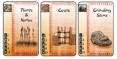 Sample Cards from "Hoyuk" redesign