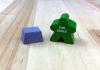 The Game Crafter - Board Game Pieces - Cobalt Ingot