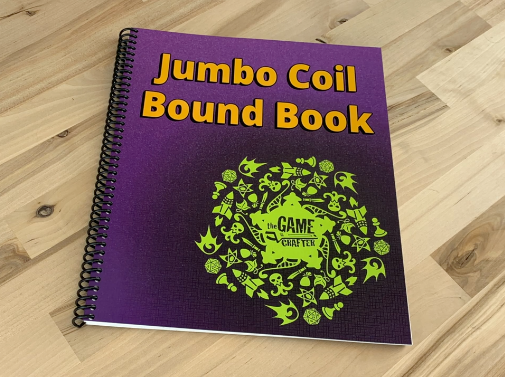 The Game Crafter - Jumbo Coil Bound Books Now Available