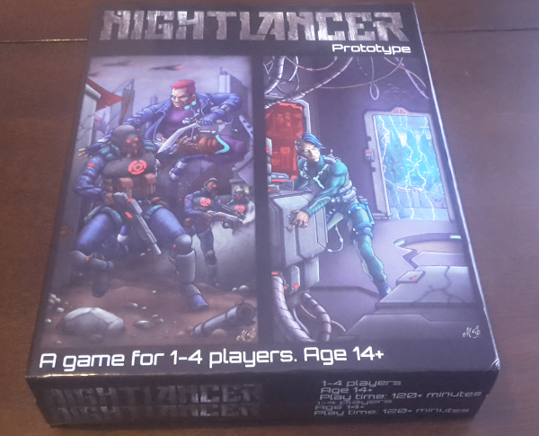 The fresh Nightlancer v19 box.