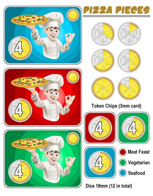 Pizza Pieces Components