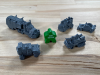 The Game Crafter - Board Game Pieces - Post Apocalypse Vehicles