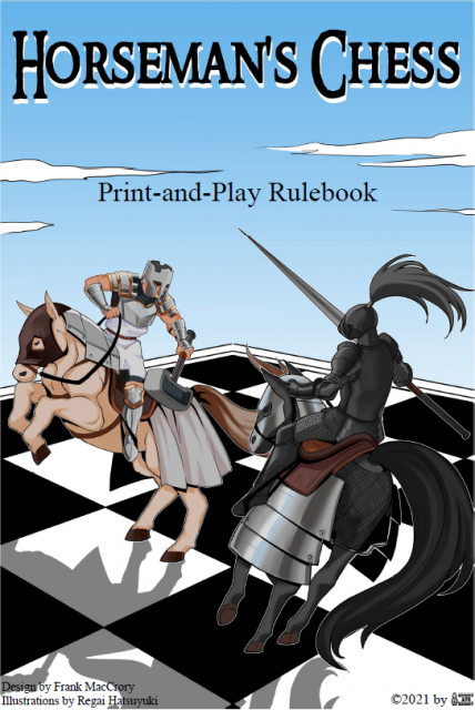 Horseman's Chess rulebook cover | Board Game Designers Forum
