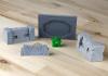 The Game Crafter - Board Game Pieces: Sci-Fi Wall, Closed Sci-Fi Bulkhead, and Damaged Sci-Fi Wall