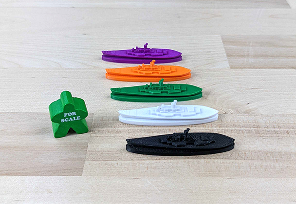 The Game Crafter - Board Game Pieces - Battleships