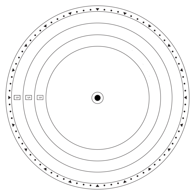 Sample "code wheel"