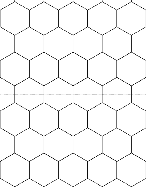World hex map - part 2 - split map and no pole tilling