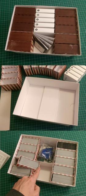 Modular box tray inserts
