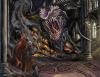 Dragon vs. Knight 1 by Byron Stoddard