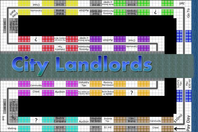 City Landlords game board