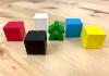 The Game Crafter - Board Game Pieces - 15mm Wood Cubes at The Game Crafter