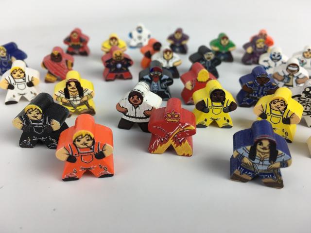 The Game Crafter - Board Game Pieces - Custom Printed Meeples at The Game Crafter