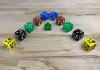 The Game Crafter - Board Game Pieces - 16mm D6 Lightning Dice available at The Game Crafter
