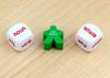 The Game Crafter - Board Game Pieces - D6 Parts of Speech & Interrogative Dice