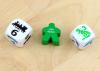 The Game Crafter - Board Game Pieces - D6 Train and Dinosaur Dice