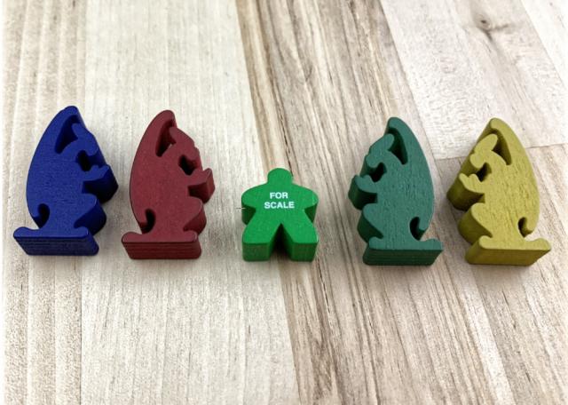 The Game Crafter - Board Game Pieces - Small Dragons