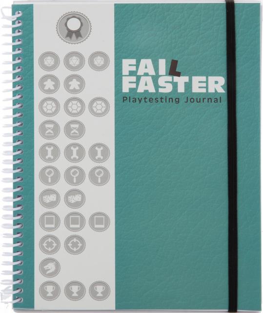 The Game Crafter - Board Game Accessories - Fail Faster Playtesting Journal