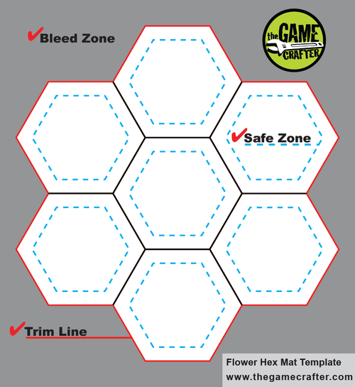 Flower Game Mats Now Available at The Game Crafter