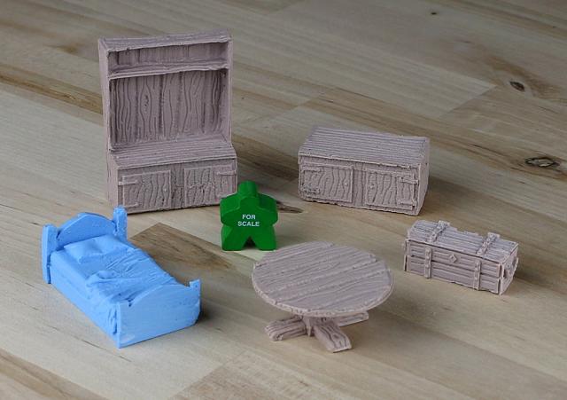 The Game Crafter - Board Game Pieces - Furniture
