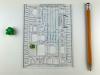 The Game Crafter - Board Game Pieces - Game Designer's Ruler