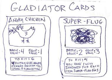 Gladiator - gladiator cards