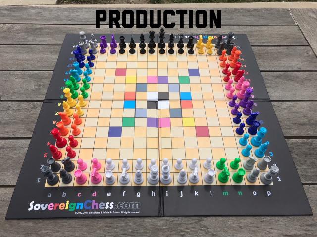 Sovereign Chess Production Board