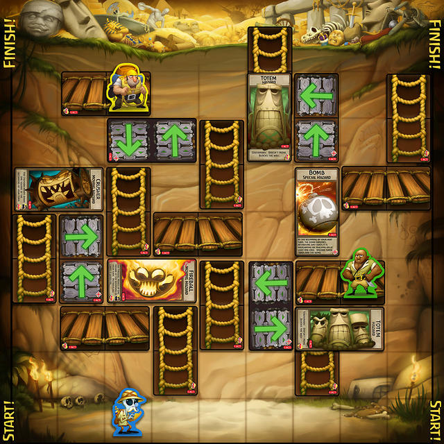 Jungle Ascent game in action