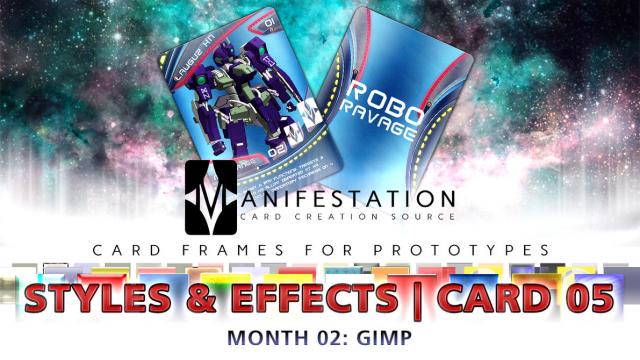 Manifestation CCS: Card Frames for Prototypes | Month 02: Card 05 (Sci-fi)