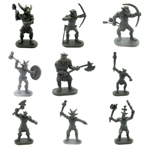 Orc Miniatures Game Parts and Pieces at The Game Crafter!