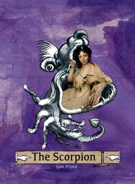 Example of one card: The Scorpion