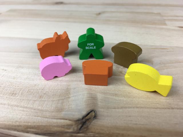 The Game Crafter - Board Game Pieces - Resource Tokens