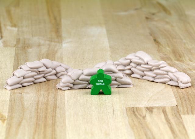 The Game Crafter - Board Game Pieces - Sandbag Piles (3 types available)