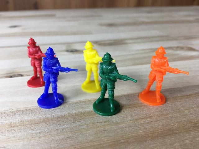 The Game Crafter - Board Game Pieces - Soldiers