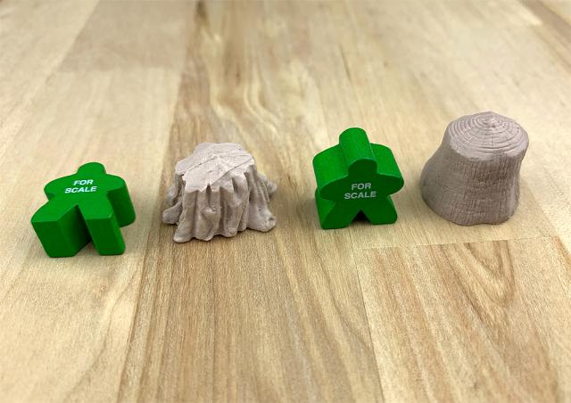 The Game Crafter - Board Game Pieces - Tree Stumps