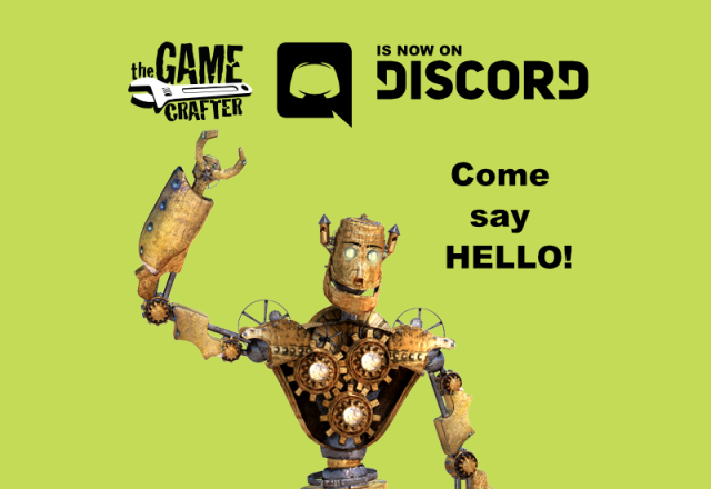The Game Crafter - Chat has moved to Discord!